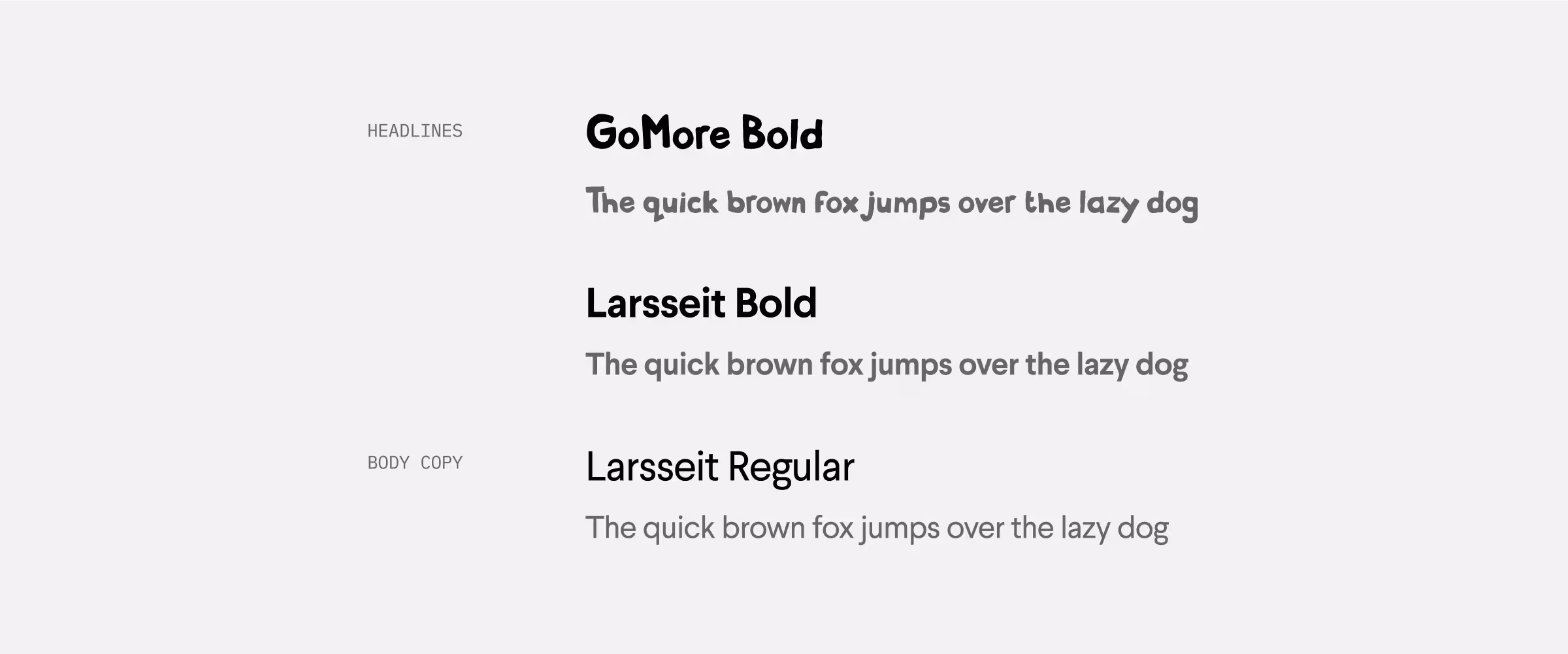 Typography.